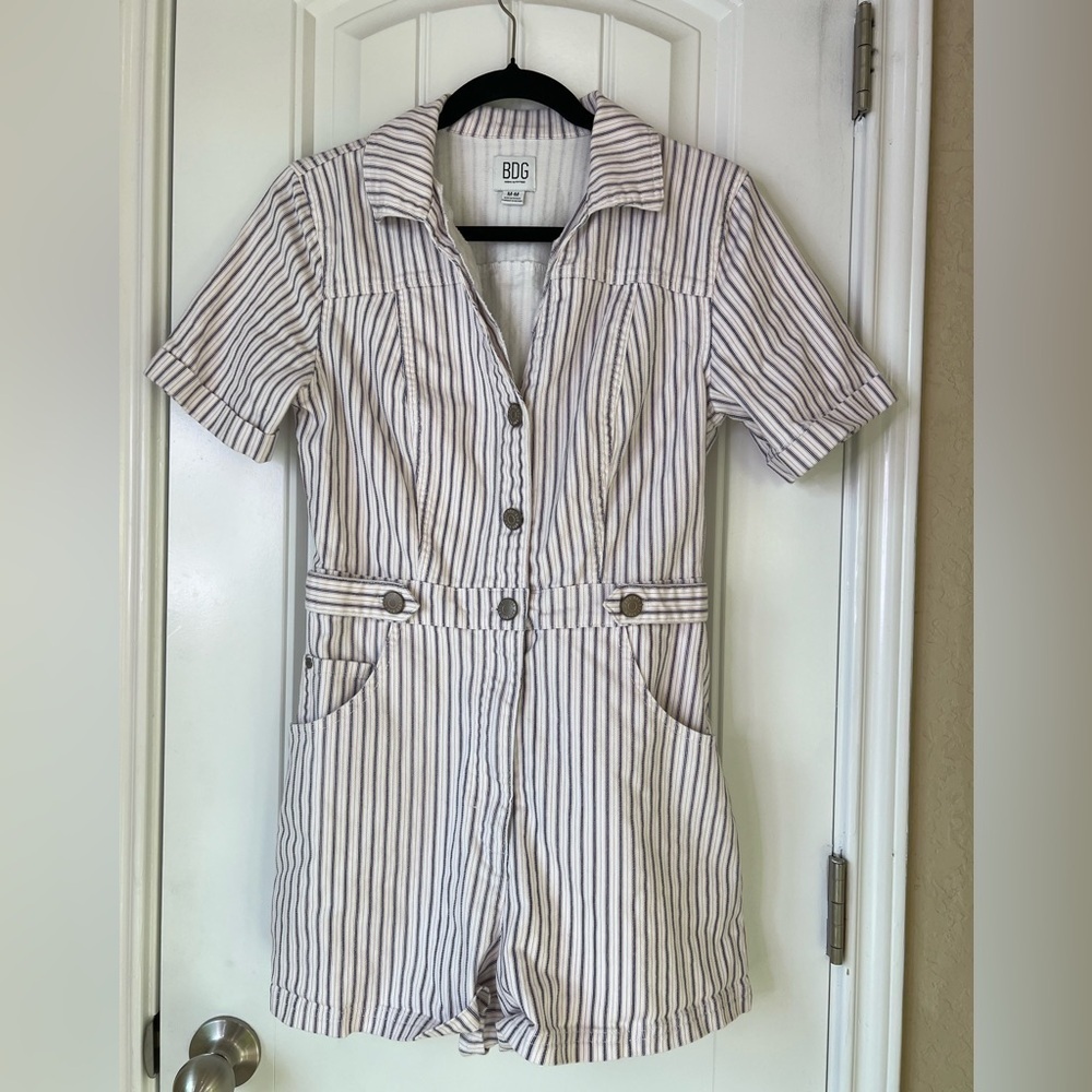 Urban Outfitters Striped Romper - Picture 3 of 9
